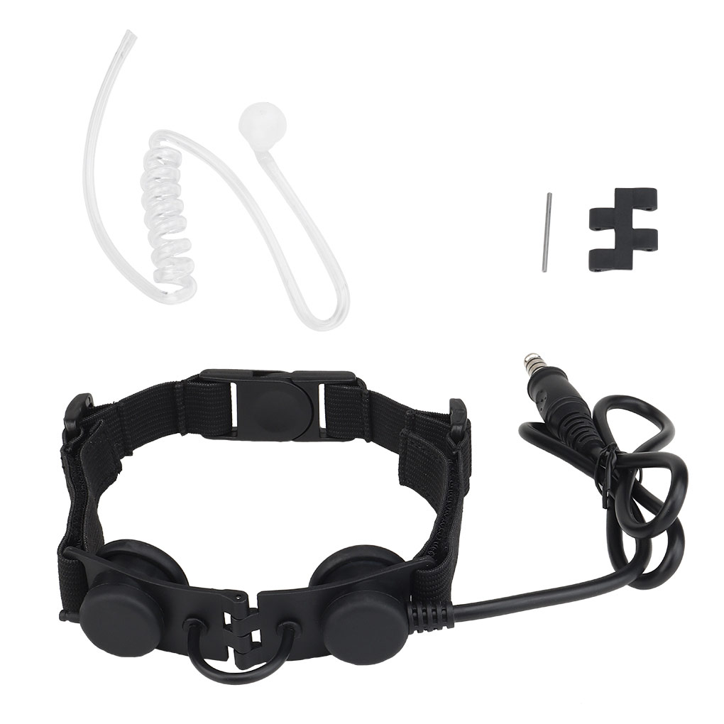 Outdoor Hunting Youtube - Microfone tático garganta trigo à prova