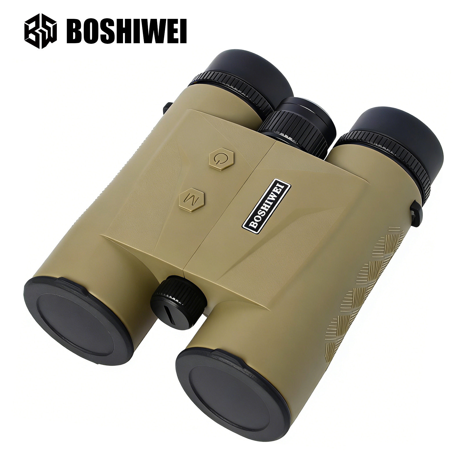 Hunting Outdoor Jobs - Binóculos BOSHIWEI 10x42 HD com Medidor