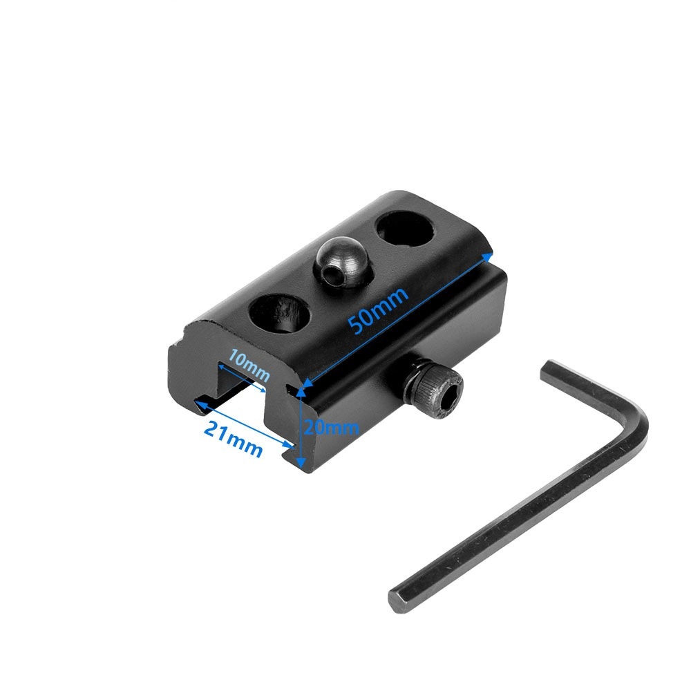 Bipod Rifle Mount - Adaptador de Suporte para Bipé Estilo