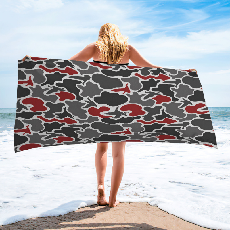 Outdoor Hunting Blanket - Toalha de praia grande com estampa