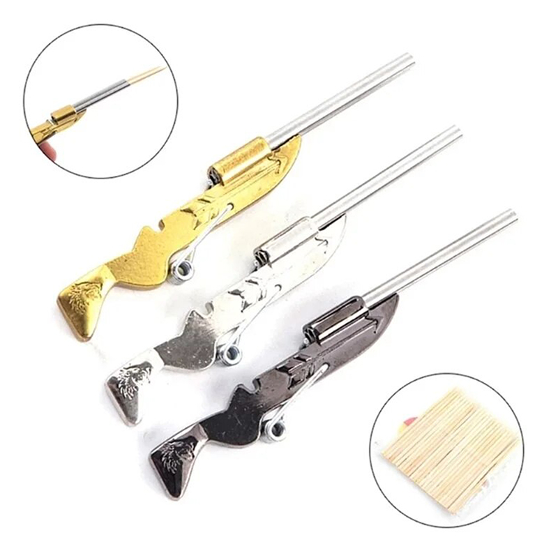 Outdoor Hunting Gifts - Mini Toothpick Gun Guntoy, Engraçado Caça