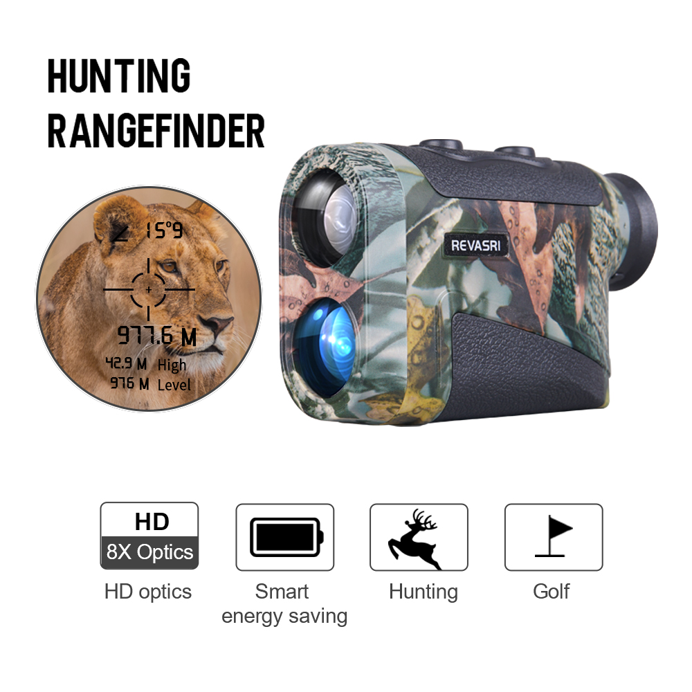 Rangefinder Laser Hunting - REVASRI Medidor de Distância a Laser