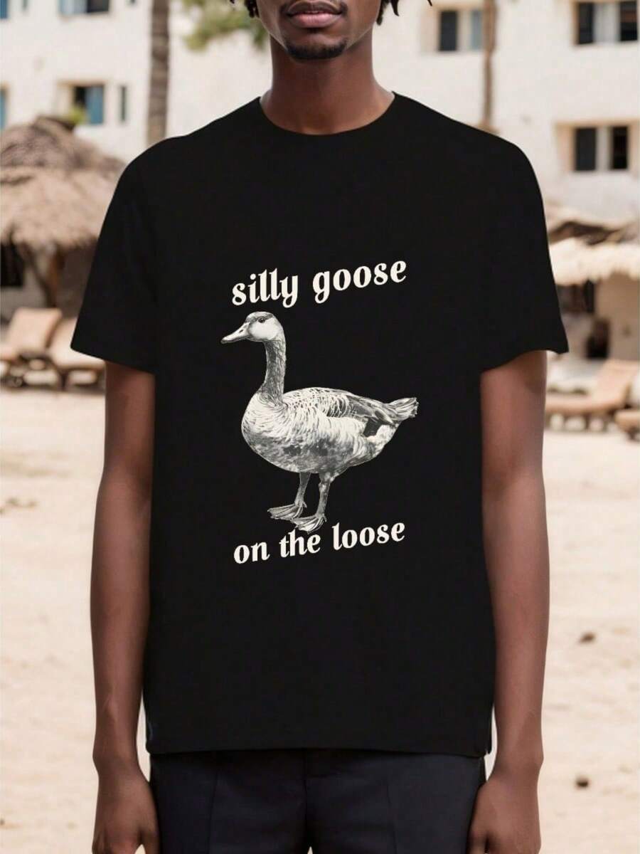 Outdoor Hunting Graphic Tees - Camiseta Unissex de Algodão com Estampa