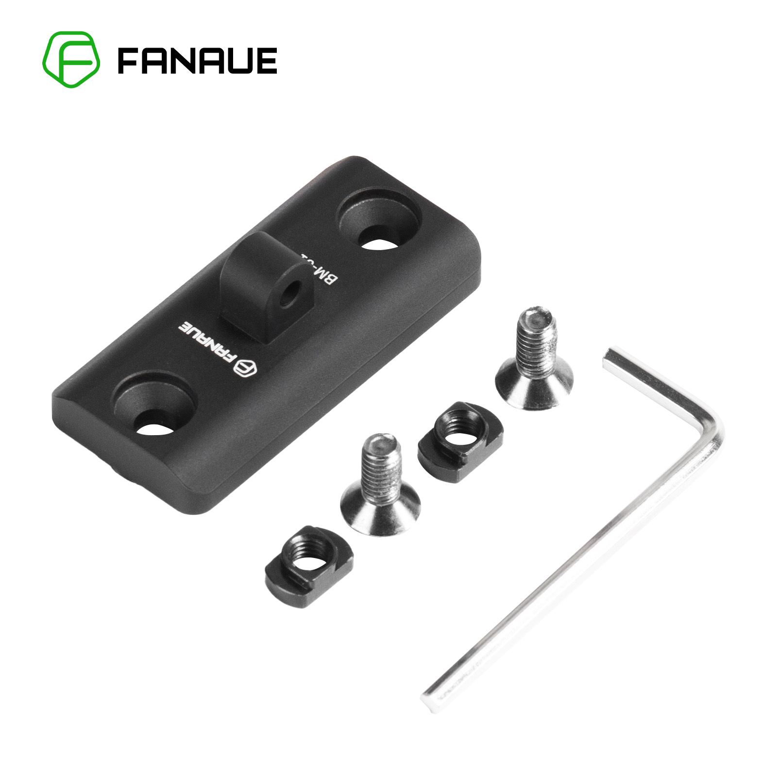 Bipod Rifle Mount - FANAUE-Low Profile Mlok Mount Handguard Adapter,