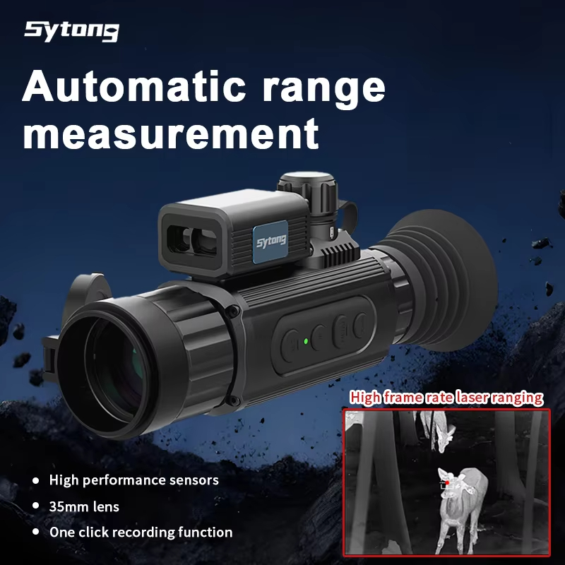 Rangefinder Laser Hunting - AM06-35LRF 10000j anti-impacto câmera térmica caça