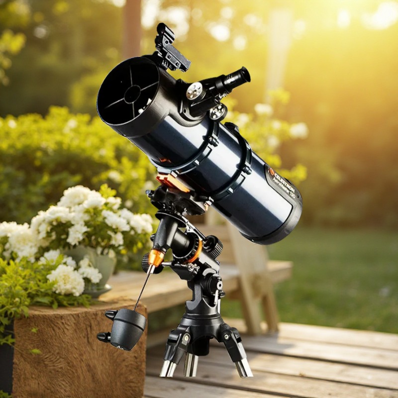 Monocular Night Vision - Telescópio Astronômico Celestron 130EQ de Alta