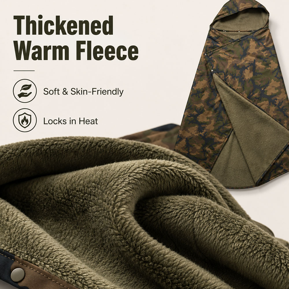 Cobertor Tático Camuflado com  - Outdoor Hunting Blanket avaliação e preço