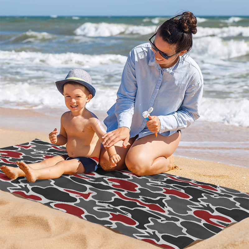 Toalha de praia grande com est - Outdoor Hunting Blanket avaliação e preço