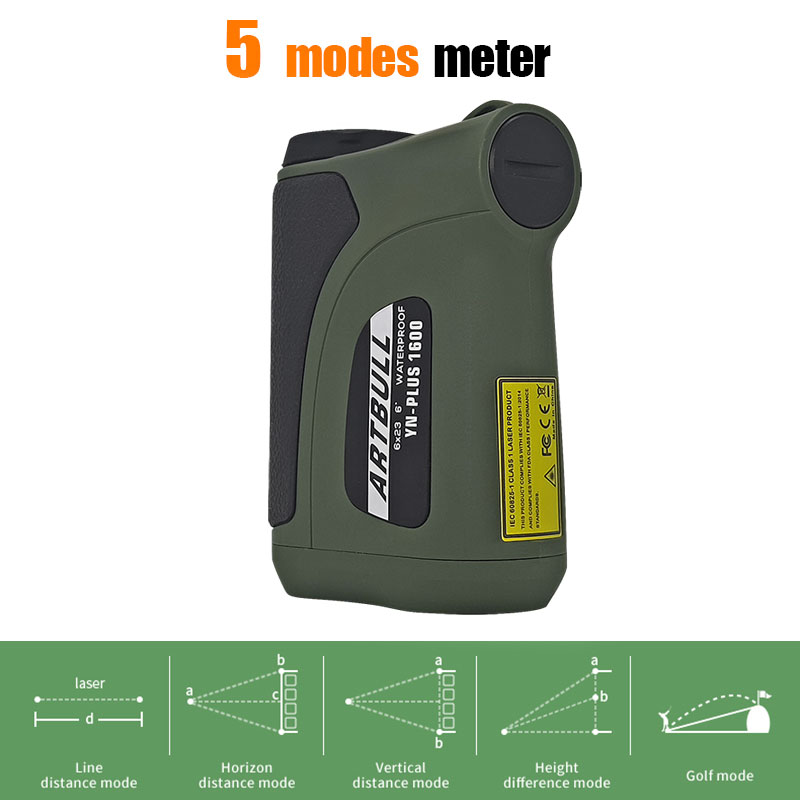 Telescópio telêmetro de golfe  - Rangefinder Laser Hunting avaliação e preço