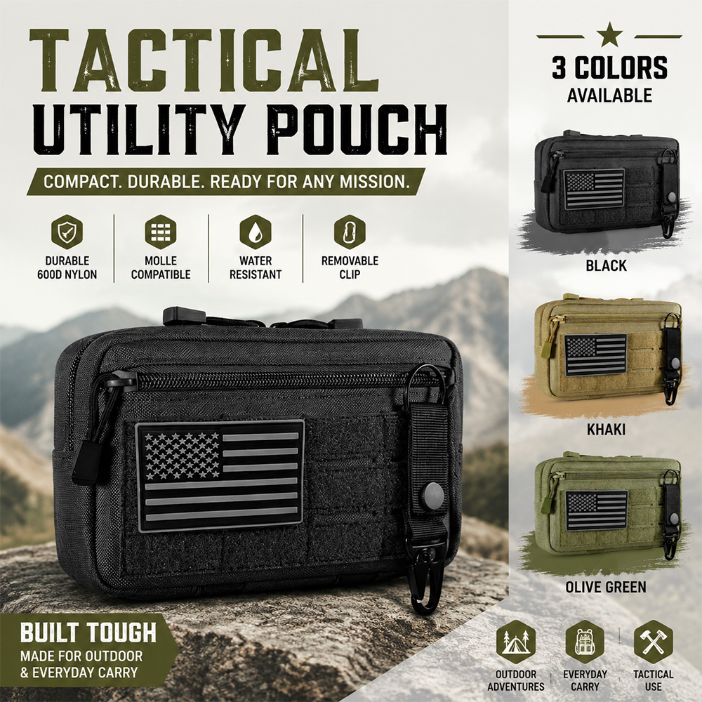 Bolsa tática molle edc para pr - Outdoor Hunting Kit avaliação e preço