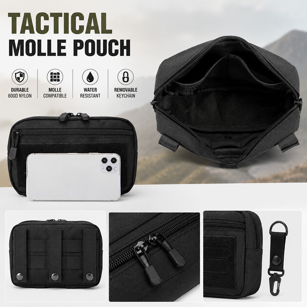Bolsa tática molle edc para pr - Outdoor Hunting Kit avaliação e preço