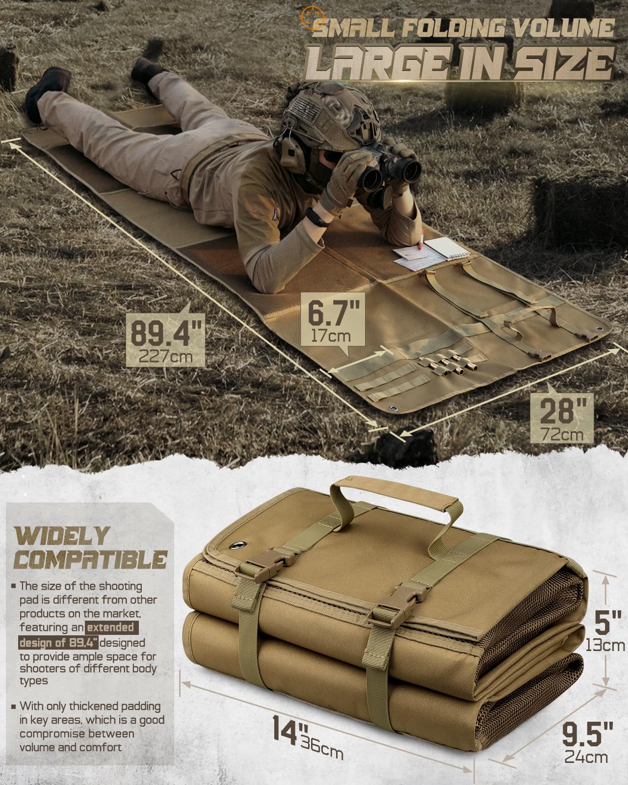 Tapete de tiro ativo tático al - Outdoor Hunting Blanket avaliação e preço
