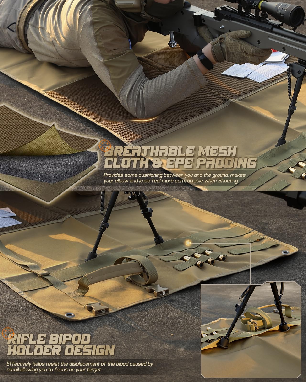 Tapete de tiro ativo tático al - Outdoor Hunting Blanket avaliação e preço