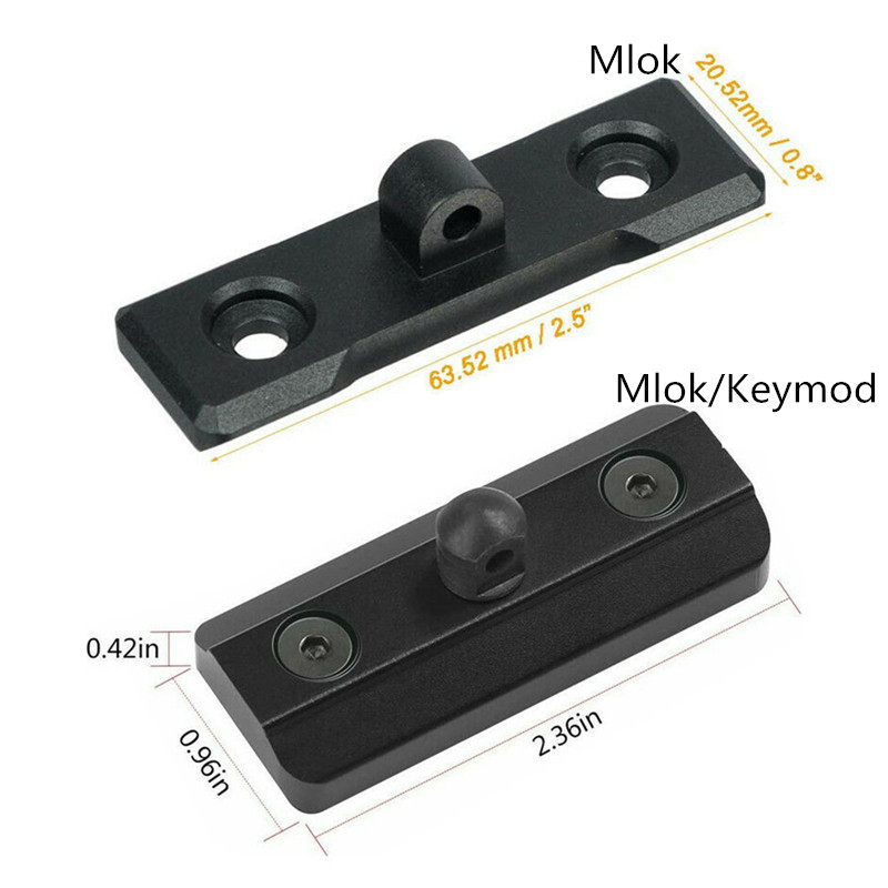 Mlok tático keymod bipod monta - Bipod Rifle Mount avaliação e preço