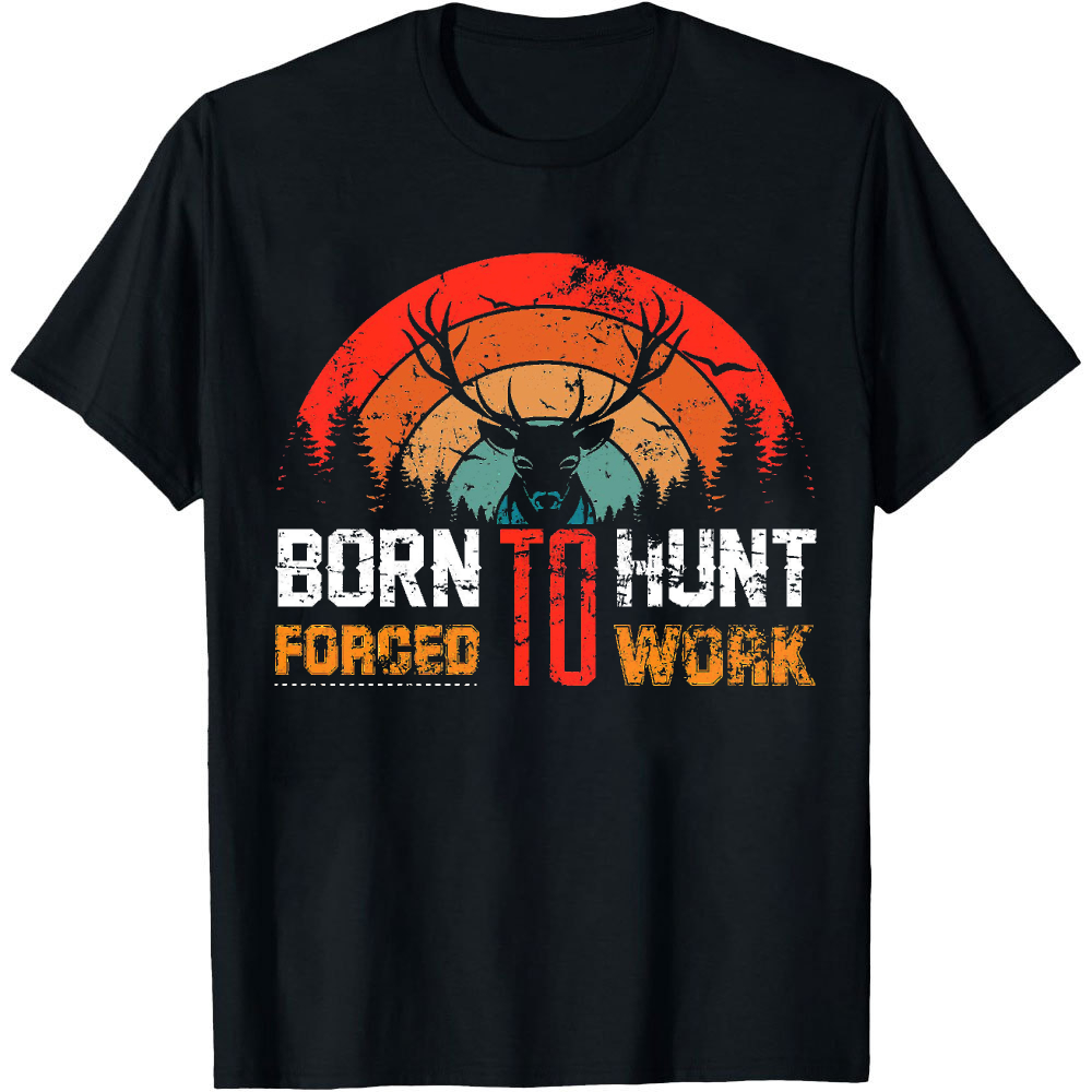 Camiseta Gráfica Masculina de  - Outdoor Hunting Graphic Tees avaliação e preço
