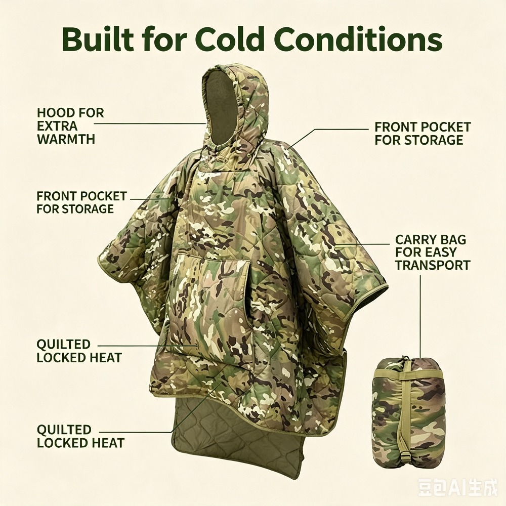Cobertor Camuflado Impermeável - Outdoor Hunting Blanket avaliação e preço