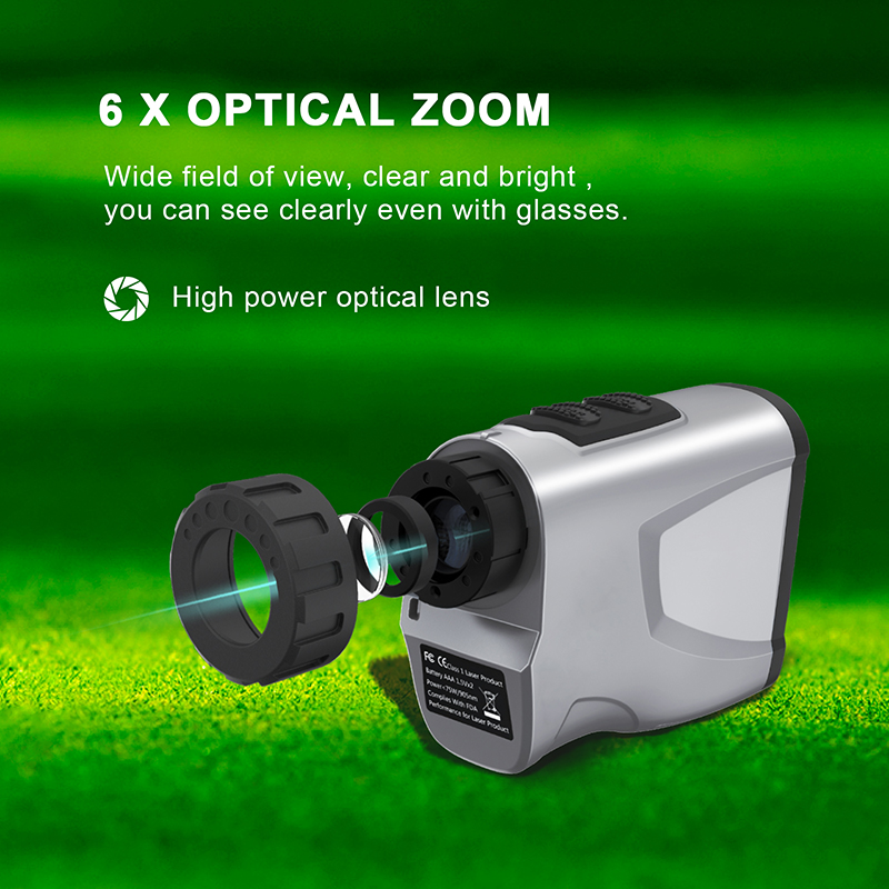 Telêmetro de caça 650 jardas m - Rangefinder Laser Hunting avaliação e preço