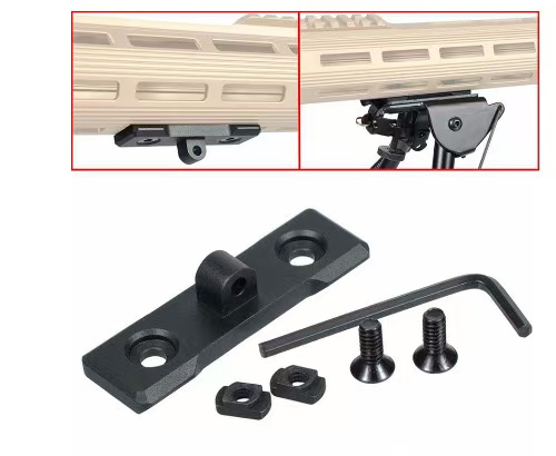 Ao ar livre tático mlok keymod - Bipod Rifle Mount avaliação e preço